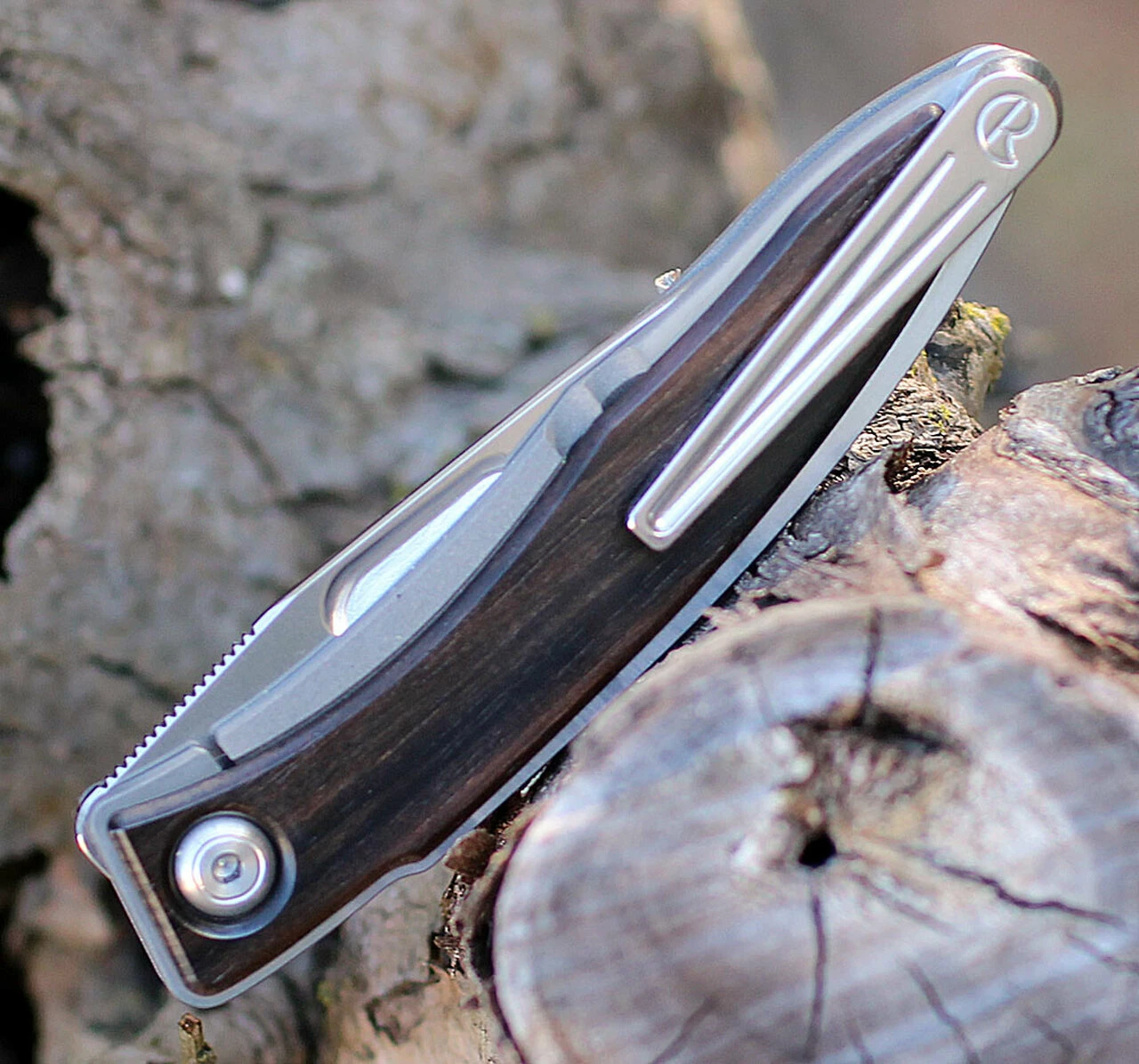 Chris Reeve Mnandi Inlay Macassar Ebony Drop Point (MNA-1016) 5 Chris Reeve Mnandi Inlay Macassar Ebony Drop Point (MNA-1016) - Image 5