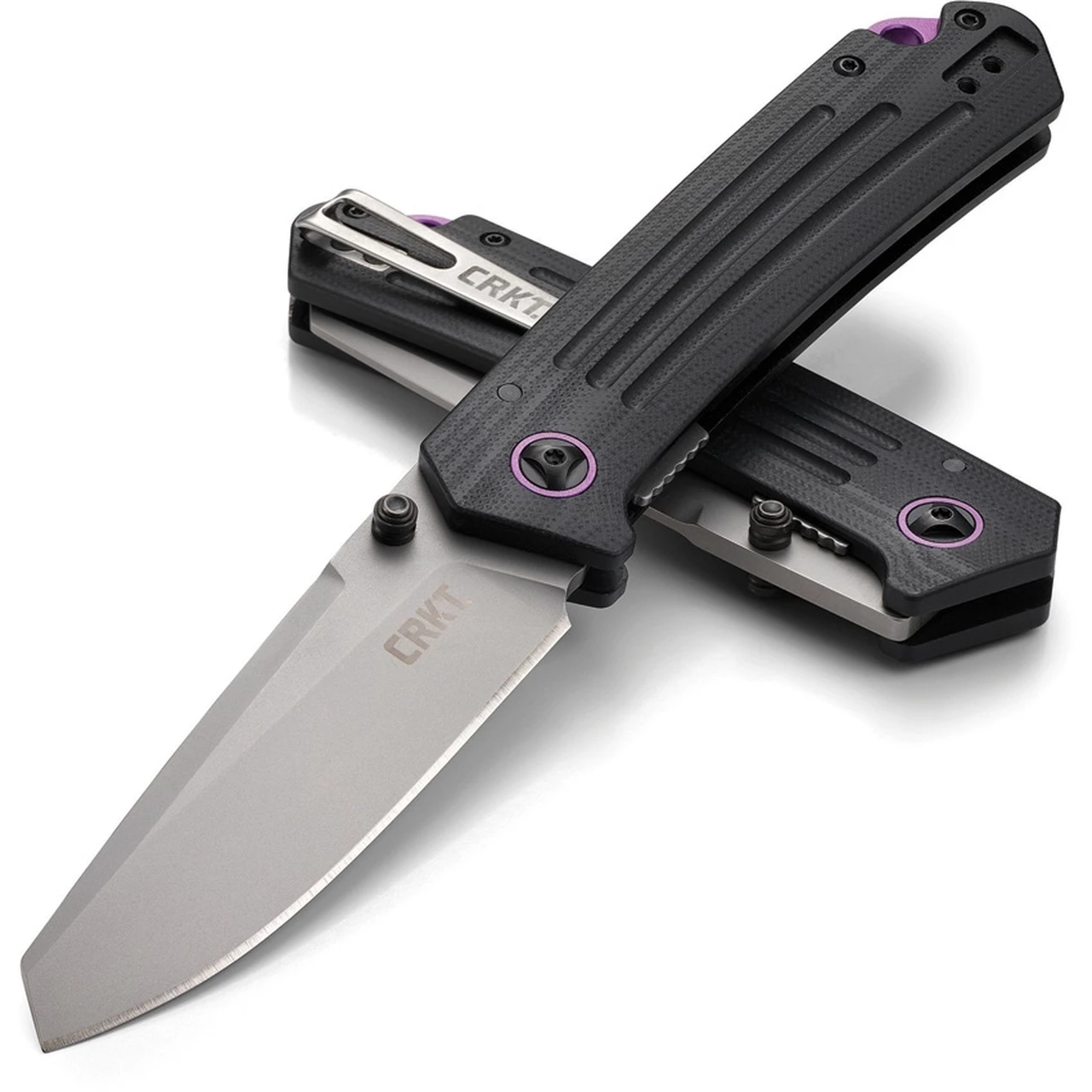 CRKT Montosa Linerlock CR7115, 3.246" 8Cr13MoV Plain Blade, Black G10 Handle 3 CRKT Montosa Linerlock CR7115, 3.246" 8Cr13MoV Plain Blade, Black G10 Handle - Image 3