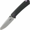 CRKT Montosa Linerlock CR7115, 3.246" 8Cr13MoV Plain Blade, Black G10 Handle