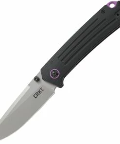 CRKT Montosa Linerlock CR7115, 3.246" 8Cr13MoV Plain Blade, Black G10 Handle