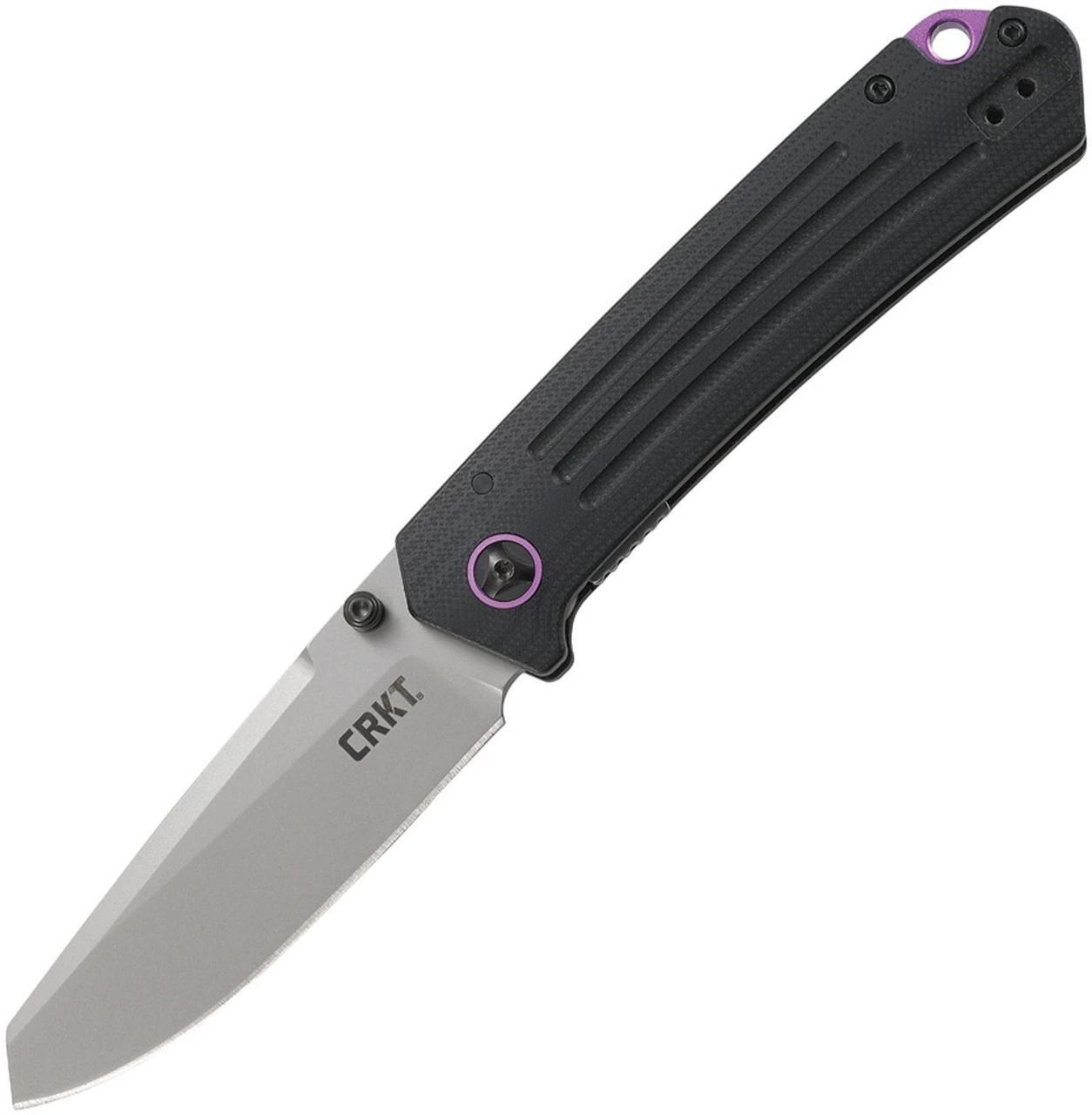 CRKT Montosa Linerlock CR7115, 3.246" 8Cr13MoV Plain Blade, Black G10 Handle 1 CRKT Montosa Linerlock CR7115, 3.246" 8Cr13MoV Plain Blade, Black G10 Handle