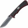 Outdoor Edge DV-10 Divide Framelock, 3 5/8" Blackstone Coated Blade, Black G-10 Handle