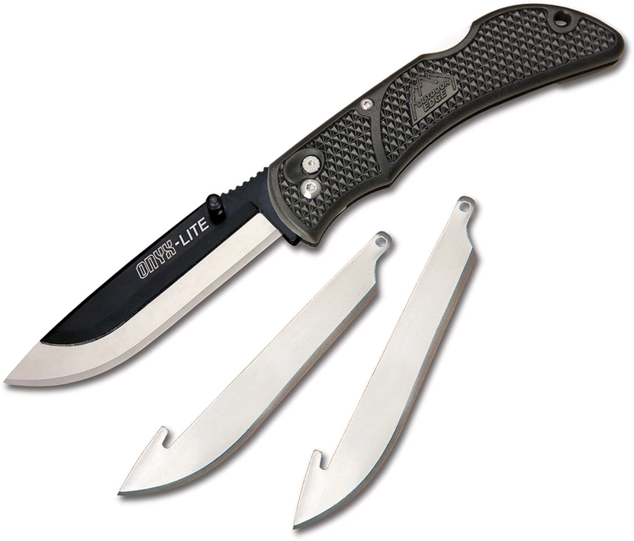 Outdoor Edge OX30 Oynx Lite Replaceable Blade, 3.0" 420J2 SS, Grivory Handle 1 Outdoor Edge OX30 Oynx Lite Replaceable Blade, 3.0" 420J2 SS, Grivory Handle