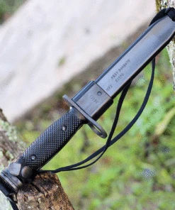 Ontario M-7 Bayonet - Blk Polypropylene (6.7" 1080 Blk) 8185 -Buck Knives Sales ON494.1 78685.1636560819