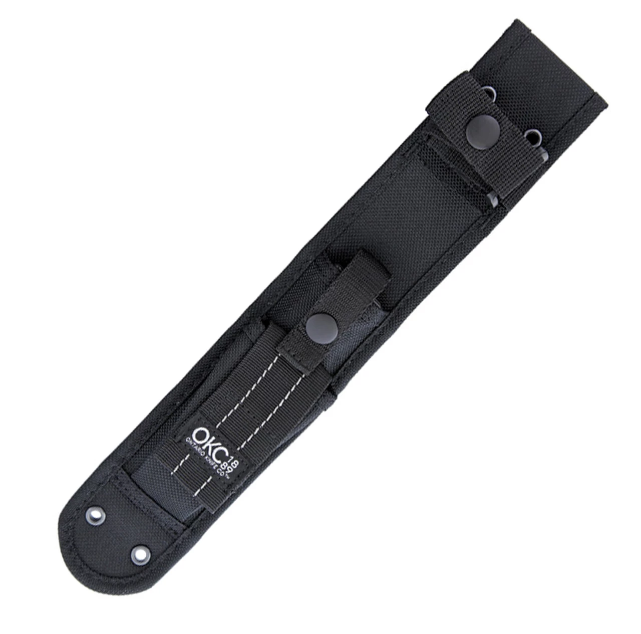 Ontario Knife Co. Bushcraft Field Knife 8696, 5" Alloy Carbon Steel Plain Blade, Walnut Wood Handle 2 Ontario Knife Co. Bushcraft Field Knife 8696, 5" Alloy Carbon Steel Plain Blade, Walnut Wood Handle - Image 2