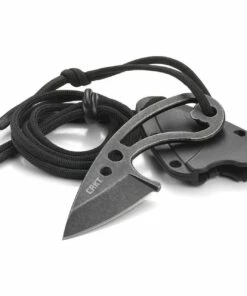 CRKT Owlet Neck Knife CR2716, 2.181" 8Cr13MoV Plain Blade, 8Cr13MoV Handle -Buck Knives Sales Owlet 3 85551.1579192685