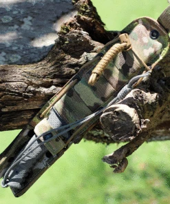 Chris Reeve Pacific, 6" S35VN Serrated Blade, Sandblasted Black Canvas Micarta Handle (PAC-1001) -Buck Knives Sales PAC 1001.2 42285.1632420961