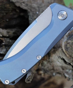 PMP Knives Revenge II - Blue Titanium (3.74" M390 Satin) PMP011 -Buck Knives Sales PMP011.3 32087.1630512211