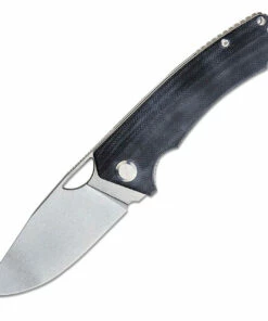 PMP Knives PMP Spartan Front Flipper - Blk G-10 (3.25" N690 SW) SPRTNG10