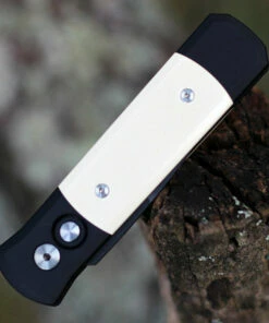 Pro-Tech Godson Tuxedo Automatic - Ivory Micarta (3.15" Blk) 752 8 Pro-Tech Godson Tuxedo Automatic - Ivory Micarta (3.15" Blk) 752 -Buck Knives Sales PT752.6 91002.1635789030
