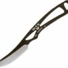 Buck Knives Buck 135BRS PakLite Caper, 2.50" 420HC Plain Blade, Plum Brown Cerakote 420HC Handle, Black Polyester Sheath
