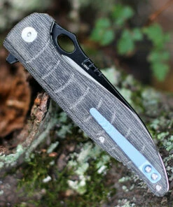 QSP Knife QSP Locust Lam. Flax Micarta (3.8" VG10 Black/Satin) QS117-B -Buck Knives Sales QS117B.2 62595.1603912577