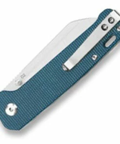 QSP Knife QSP Penguin Blue Micarta (3" D2 Two-Tone Satin) QS130-H -Buck Knives Sales QS130H 1 18511.1621521107