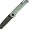 QSP Knife QSP Penguin - Jade G-10 (3" D2 Blk Stonewashed) QS130-W