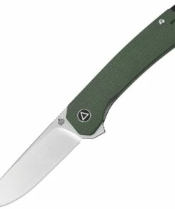 QSP Knife QSP Osprey - Green Micarta (3.25"14C28N Satin) QS139-C