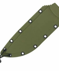 ESEE Knives ESEE-6P-CP-OD, 6.5" Plain Blade w/ Clip Point Blade , OD Green Molded Sheath w/ Clip Plate -Buck Knives Sales RC6SHEATHODnnn 83687.1614872602