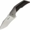 Reate Knives T3000 Framelock REA090, 3.0" M390 Satin Tanto Blade, Titanium w/Carbon Fiber Inlays