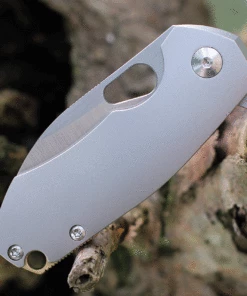 GiantMouse ACE Riv Flipper Elmax Stonewashed Titanium Handle 8 GiantMouse ACE Riv Flipper Elmax Stonewashed Titanium Handle -Buck Knives Sales RIV Titanium.3 71825.1627933389