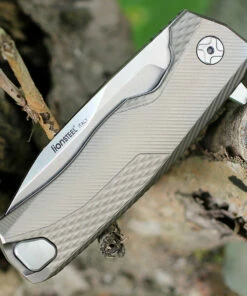 LionSteel ROK Titanium Bronze ROKB, 3.27" M390 Stain Blade, Titanium Handle -Buck Knives Sales ROKB.3 96210.1590078956