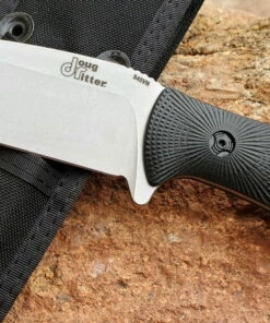 Doug Ritter Knives and Gear Doug Ritter RSK® Mk3-G2 - Knifeworks Exclusive - Black / Stonewashed CPM-S45VN -Buck Knives Sales RSK Mk3 G2 beauty 2 1200w 55717.1609966943