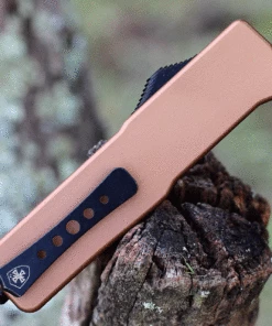 Templar Knife Co. Templar Premium Lightweight Small OTF -Alum. Bronze (3" D2 Blk Tanto) SA-AB-22-1 -Buck Knives Sales SAAB 01655.1634658594