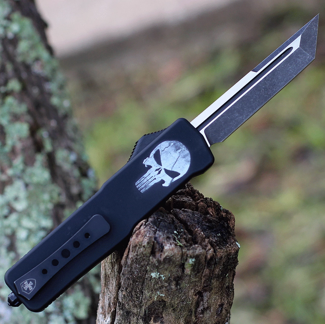 Templar Knife Co. Templar Premium Lightweight Small OTF -Alum. Fallen (3" D2 Blk Tanto) SA-FL-22-1 2 Templar Knife Co. Templar Premium Lightweight Small OTF -Alum. Fallen (3" D2 Blk Tanto) SA-FL-22-1 - Image 2