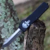 Templar Knife Co. Templar Premium Lightweight Small OTF -Alum. Fallen (3" D2 Blk Drop Point) SA-FL-32-1