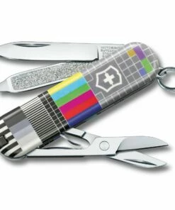 Victorinox Swiss Army Classic SD Limited Edition 2021 "Patterns of the World" - Retro TV - 0.6223.L2104