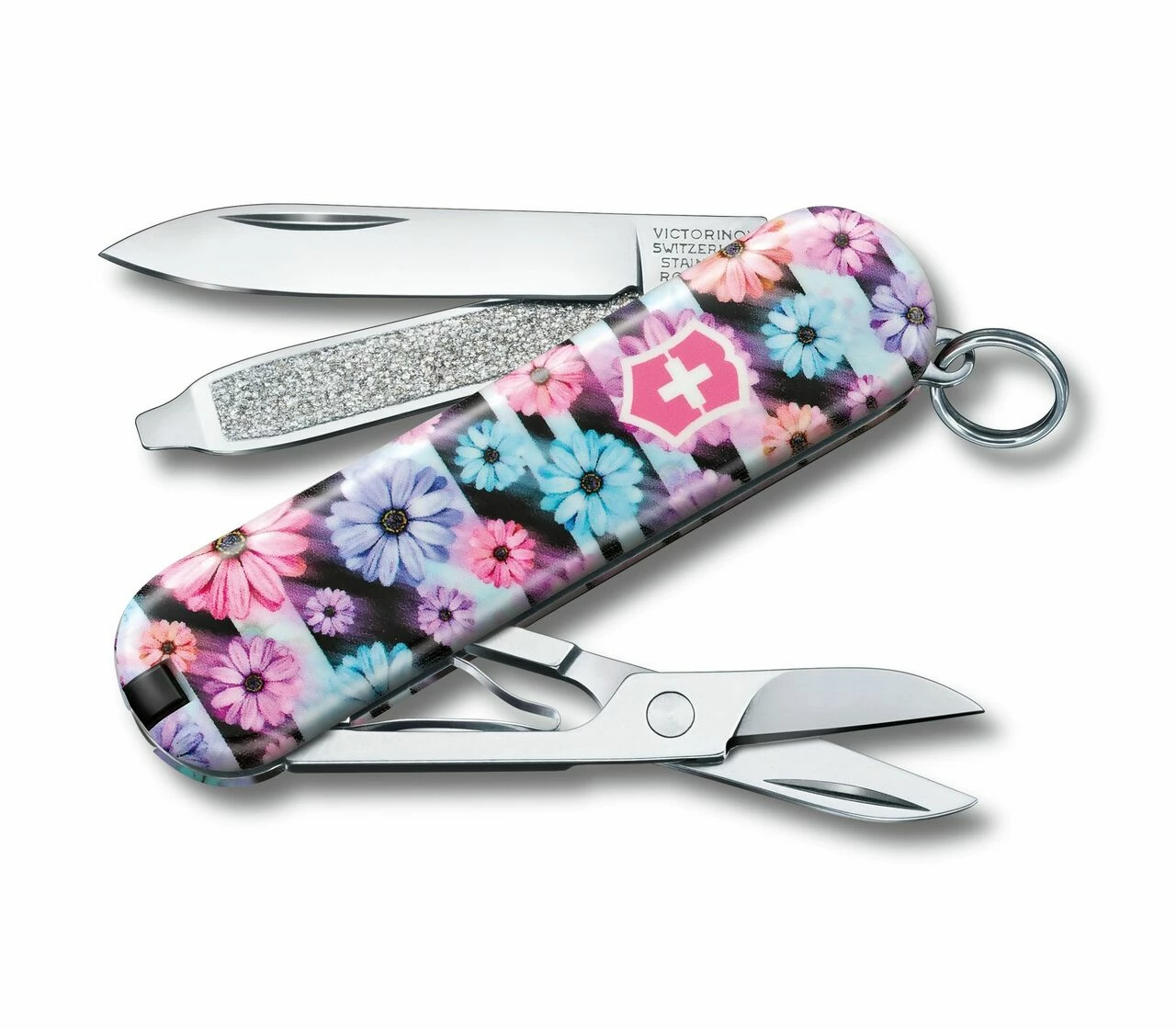 Victorinox Swiss Army Classic SD Limited Edition 2021 "Patterns of the World" - Dynamic Floral - 0.6223.L2107 1 Victorinox Swiss Army Classic SD Limited Edition 2021 "Patterns of the World" - Dynamic Floral - 0.6223.L2107
