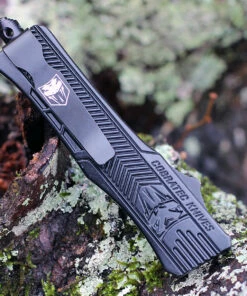 CobraTec Knives SBCTK-1SDAGNS Small CTK-1 Black, 2.75" D2 Steel Dagger Blade, Black Aluminum Handle -Buck Knives Sales SBCTK 84886.1611336617