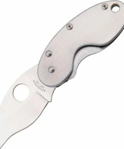 Spyderco Knives Spyderco C29P Cricket, 1.875" VG-10, Stainless Steel Handle
