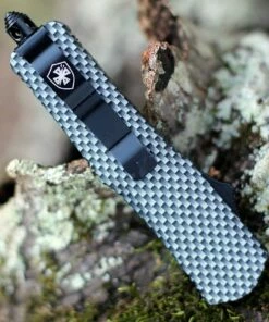 Templar Knife Co. Templar Knife Small OTF Carbon Fiber S-CF-33-2, 2.75" 440C Satin Drop Point Blade, Aluminum Zinc w/ Carbon Fiber Wrapped Handle -Buck Knives Sales SCF HANDLE 10305.1604348242.1280.1280 35738.1604349122.1280.1280 38374.1604349274