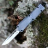 Templar Knife Co. Templar Knife Small OTF Carbon Fiber S-CF-33-2, 2.75" 440C Satin Drop Point Blade, Aluminum Zinc w/ Carbon Fiber Wrapped Handle