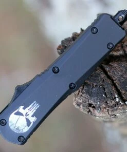 Templar Knife Co. Templar Knife Small OTF Fallen S-FL-33-2, 2.75" 440C Satin Drop Point Blade, Aluminum Zinc Handle -Buck Knives Sales SFL HANDLE.1 11055.1604334954.1280.1280 93582.1604335276