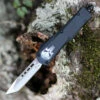 Templar Knife Co. Templar Knife Small OTF Fallen S-FL-23-2, 2.75" 440C Satin Tanto Blade, Aluminum Zinc Handle