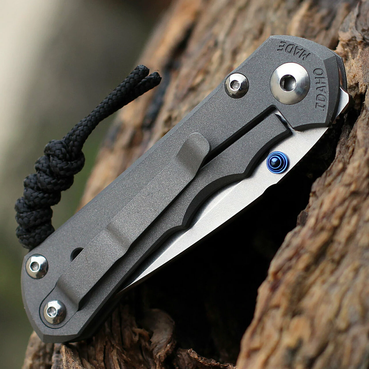 Chris Reeve Small Inkosi, 2.75" CPM S45VN Stonewashed Drop Point Blade (SIN-1000) 4 Chris Reeve Small Inkosi, 2.75" CPM S45VN Stonewashed Drop Point Blade (SIN-1000) - Image 4