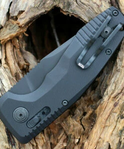 SOG-TAC Automatic - Blk Textured Alum (2.9" Cryo D2 Blk ) 15-38-08-57 -Buck Knives Sales SOG TAG AU CLOSE 34141.1645723224.1280.1280 98665.1645731914