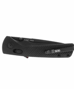 SOG Flash 11180257 MK3 AT-XR 3.45" Partially Serrated Edge, Blackout GRN Handles -Buck Knives Sales SOG11180257.4 55320.1589920681