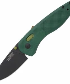 SOG 11410457 Aegis MK3 AT-XR 3.13" D2 Drop Point, Forrest and Moss GRN Handles