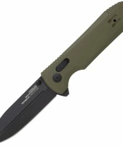 SOG Pentagon XR - OD Green 12-61-02-57, 3.6" CTS-XHP Black Spear Point Plain Blade, OD Green G-10 Handle