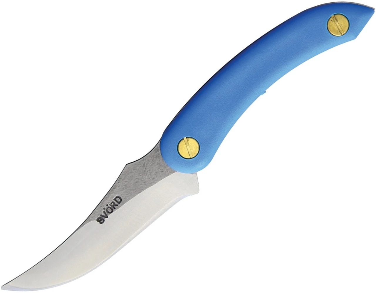 Svord Knives Svord Amerikiwi Skinner - Blue (3.5" 15N20 Satin) AMKIBL 1 Svord Knives Svord Amerikiwi Skinner - Blue (3.5" 15N20 Satin) AMKIBL