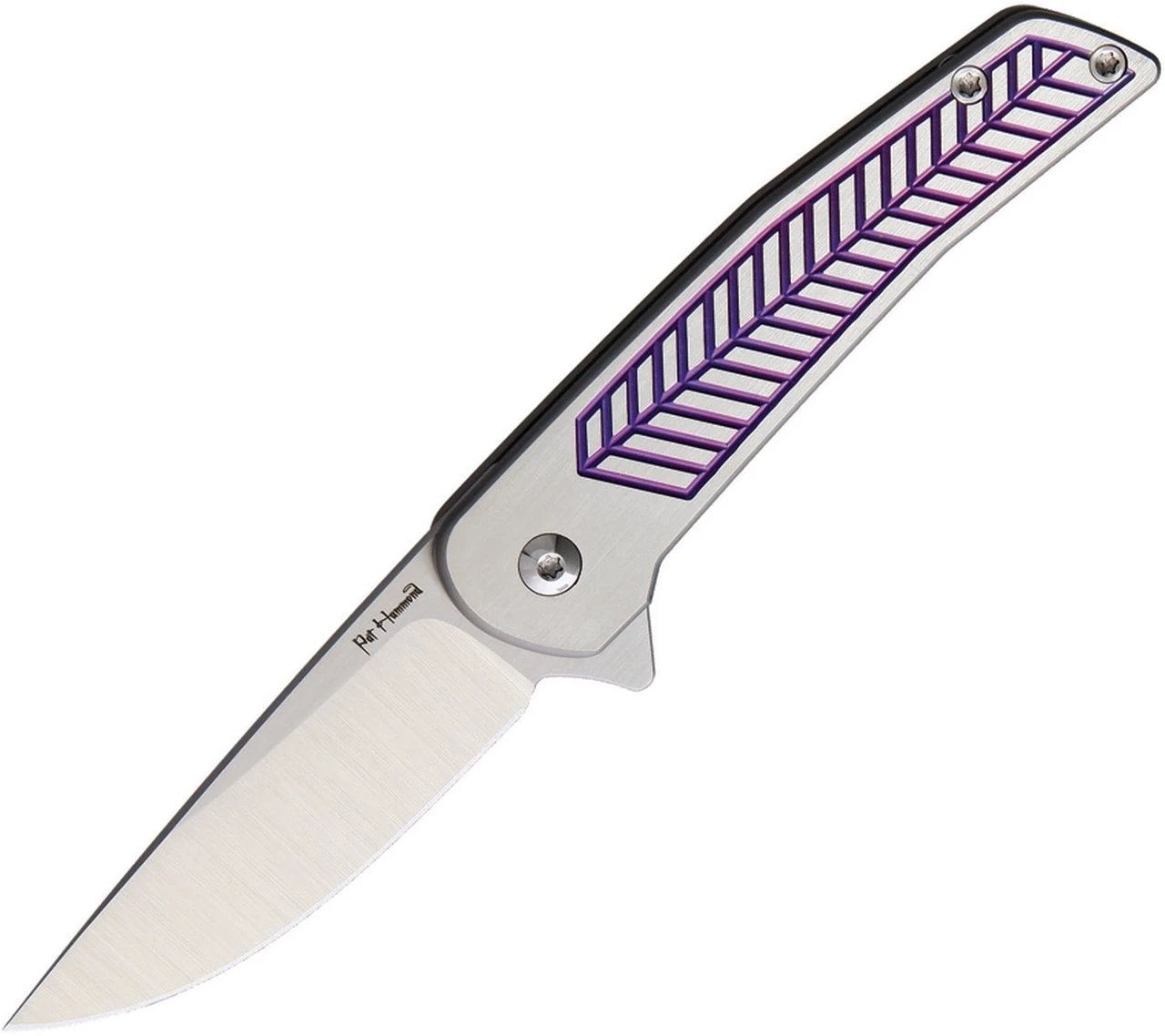 Alliance Designs ALS1P Scout Framelock Purple, 2.4" RWL34 Plain Blade, Anodized Handle 1 Alliance Designs ALS1P Scout Framelock Purple, 2.4" RWL34 Plain Blade, Anodized Handle