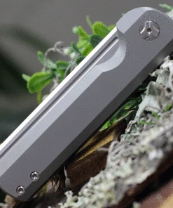 Arcform Slimfoot Folding - Titanium (3.5" M390 SW Sheepsfoot) ARC-095 -Buck Knives Sales Slimfoot Titanium.3 05169.1621365552