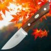 Fallkniven Taiga Hunter 1, 3.30" Lam. CoS Plain Blade, Desert Ironwood Handle w/ Zytel Sheath