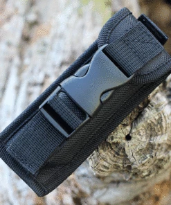 Templar Knife Co. Templar Premium Lightweight Small OTF -Alum. Pink Fleur (3" D2 Blk Tanto) SA-PKF-22-1 -Buck Knives Sales TP Sheath 30638.1634829291