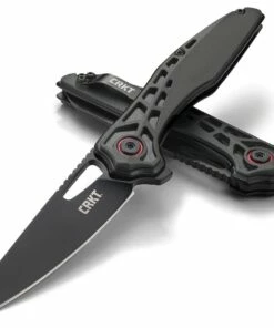 CRKT Thero Linerlock CR6290, 3.083" 8Cr14MoV Plain Blade, Black Glass Reinforced Nylon Handle -Buck Knives Sales Thero Linerlock 3 95520.1579286292