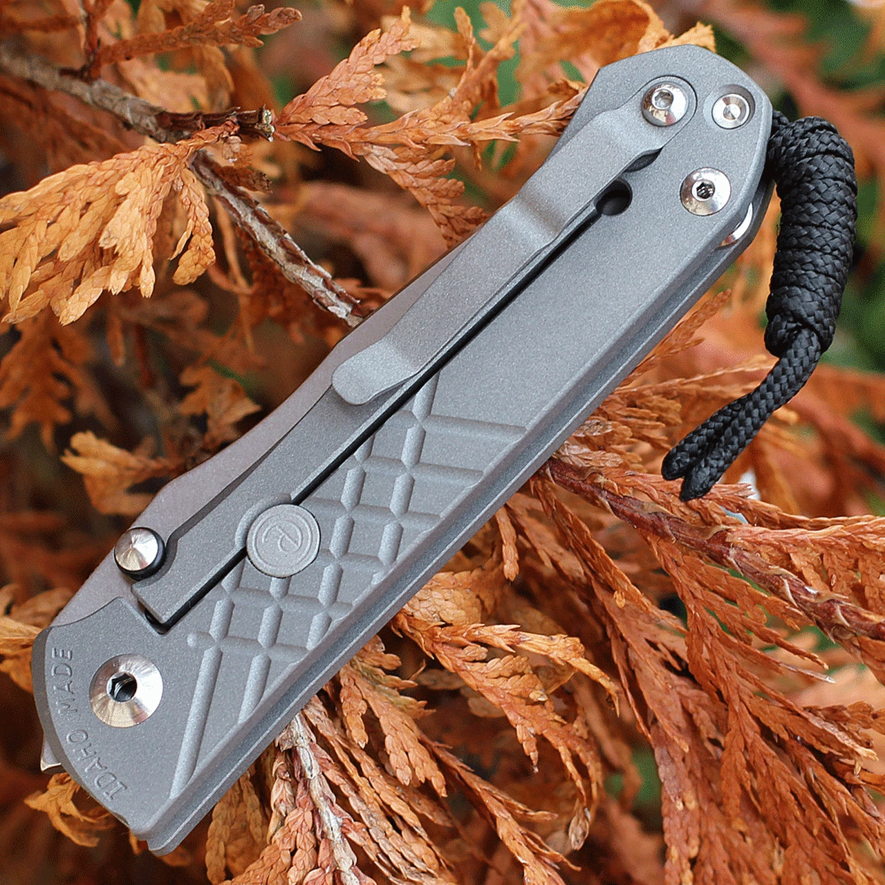 Chris Reeve Umnumzaan - Titanium (3.7" CPM S45VN Tanto) UMN-1002 4 Chris Reeve Umnumzaan - Titanium (3.7" CPM S45VN Tanto) UMN-1002 - Image 4