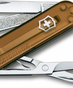 Victorinox Swiss Army Classic SD Transparent Chocolate Fudge - 0.6223.T55G
