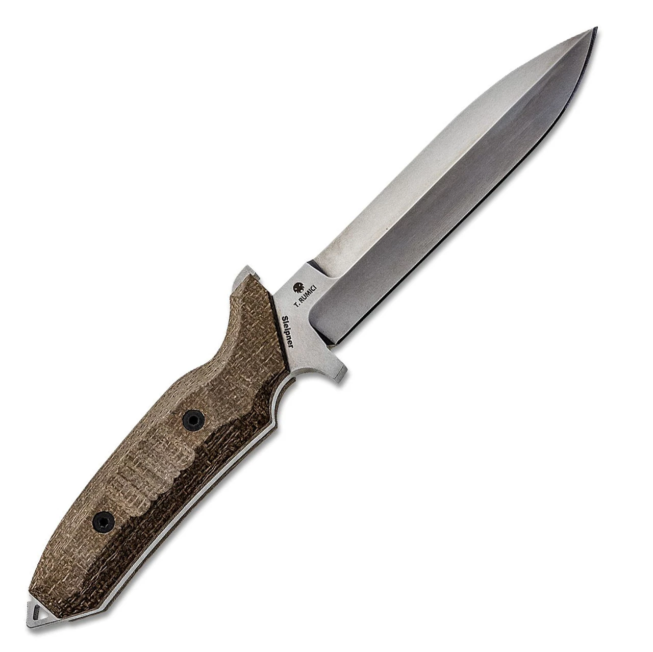 Viper Knives Fearless Fixed Blade 4018CG, 6.0" Sleipner Stonewash Single Edge Dagger, Green Canvas Burlap Handles, Kydex Sheath 2 Viper Knives Fearless Fixed Blade 4018CG, 6.0" Sleipner Stonewash Single Edge Dagger, Green Canvas Burlap Handles, Kydex Sheath - Image 2