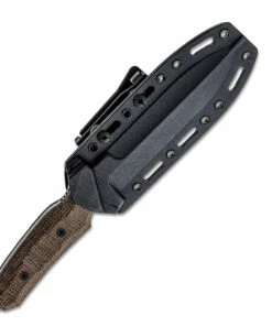 Viper Knives Fearless Fixed Blade 4018CM, 6.0" Sleipner Stonewash Single Edge Dagger, Brown Canvas Burlap Handles, Kydex Sheath -Buck Knives Sales VP4018CMnb 53228.1620922787